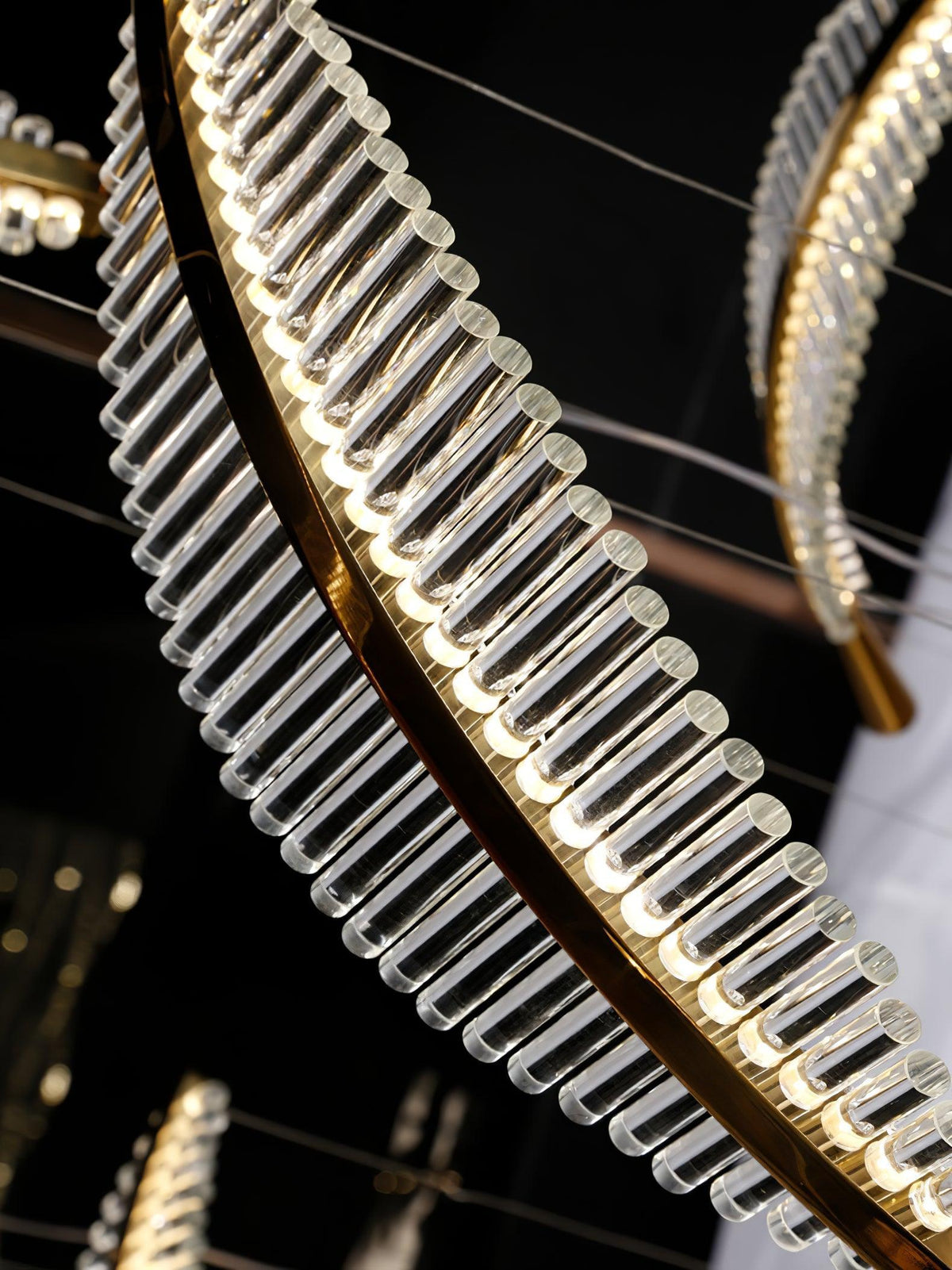 DIY Leaf LED Chandelier