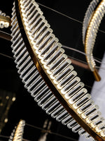 DIY Leaf LED Chandelier