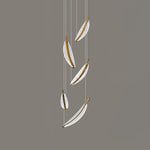 DIY Leaf LED Chandelier