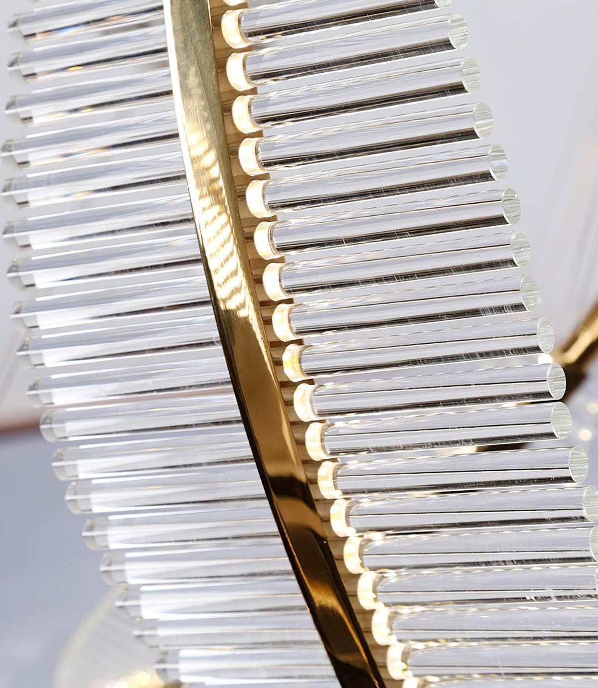 DIY Leaf LED Chandelier