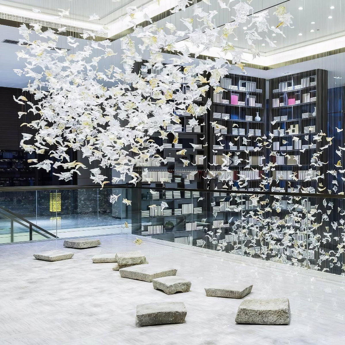 DIY Maple Leaf Chandelier