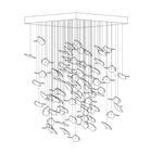 DIY Maple Leaf Chandelier