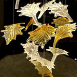 DIY Maple Leaf Chandelier