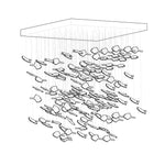 DIY Maple Leaf Chandelier