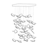 DIY Maple Leaf Chandelier