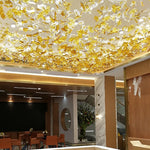 DIY Maple Leaf Chandelier