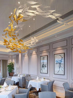 DIY Ocean Current Chandelier