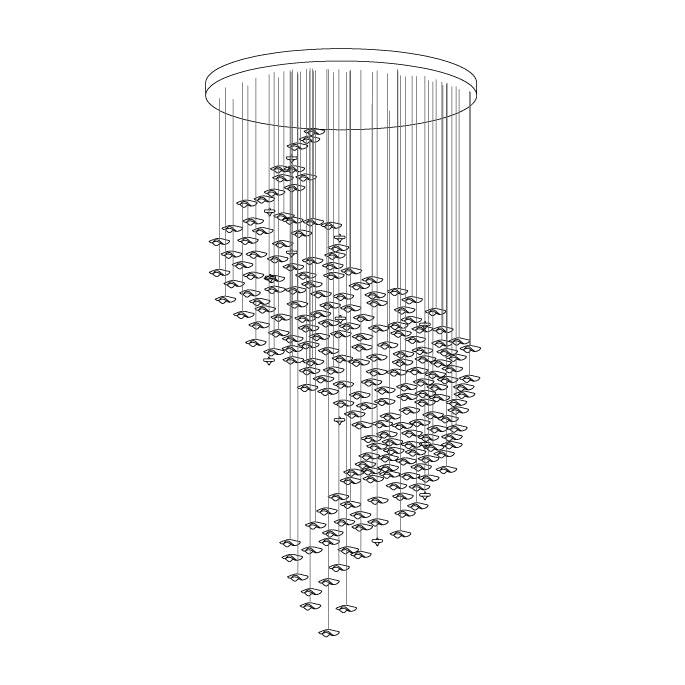 DIY Sand Sea Chandelier