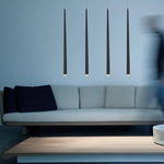 DIY Slender Cone Chandelier