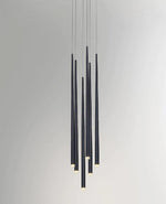 DIY Slender Cone Chandelier