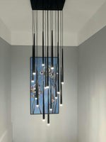 DIY Slender Cone Chandelier