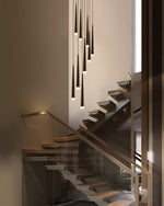 DIY Slender Cone Chandelier