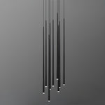 DIY Slender Cone Chandelier