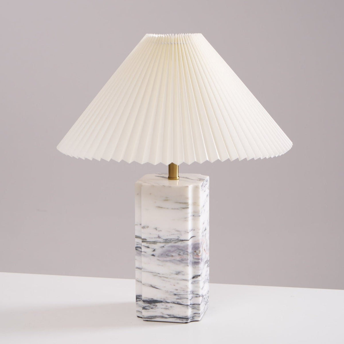 Bianca Marble Table Lamp