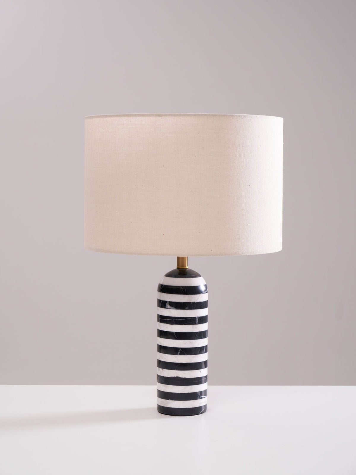 Tuxedo Marble Table Lamp