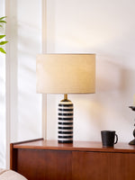 Tuxedo Marble Table Lamp