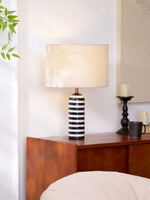 Tuxedo Marble Table Lamp