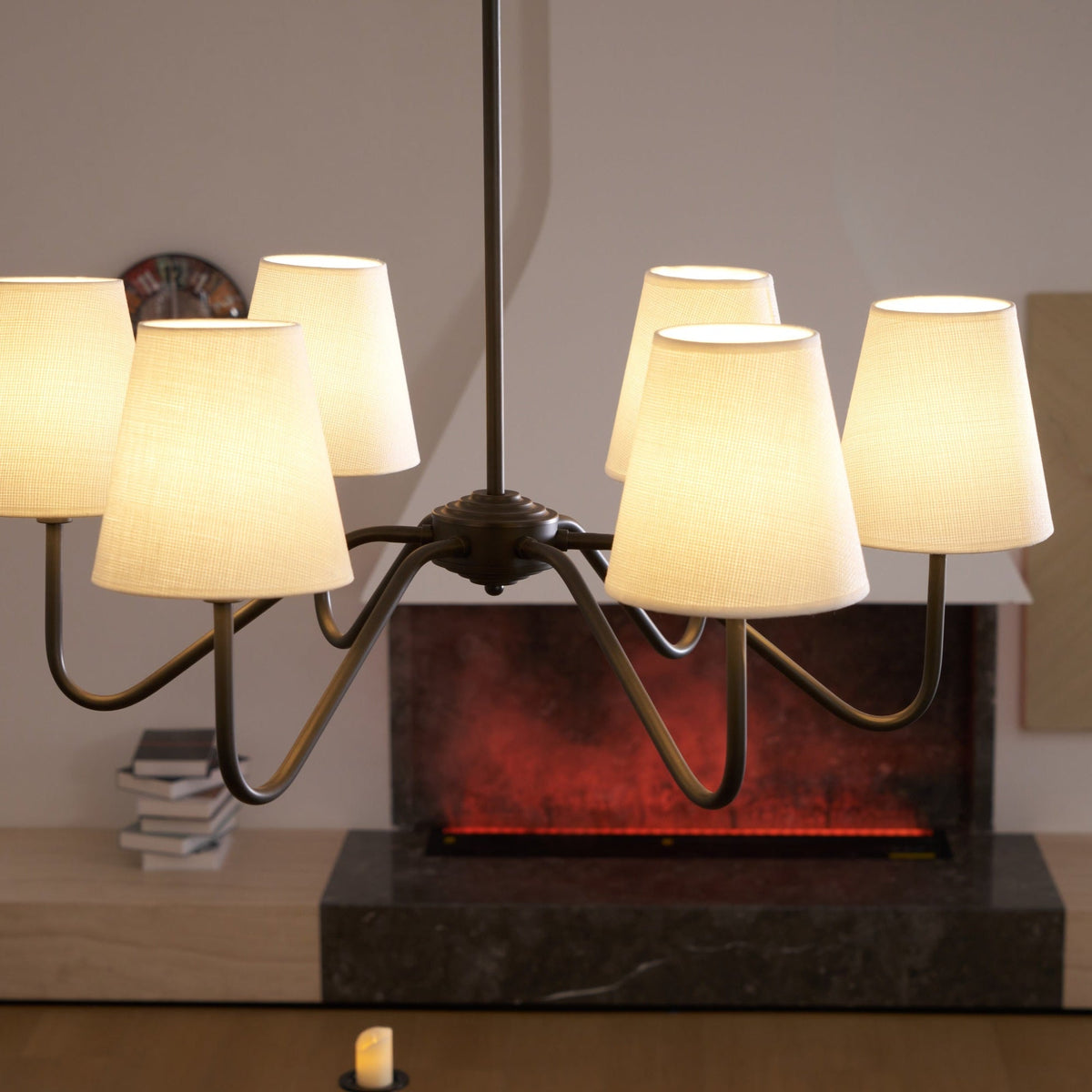 Lumos Black Chandelier