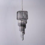 Lucente Noir Spiral Chandelier