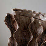 Rippled Clay Table Lamp