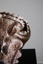 Rippled Clay Table Lamp