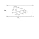 Multi Triangular Unique Kitchen Flush Mount Lighting Geometric LED Ceiling Lights