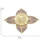 4 Pointed Classic Star LED Multi Color Crystal Modern Ceiling Lights