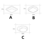 Square Circle LED Modern Flush Mount Lighting Ceiling Lights Ceiling Lamp
