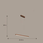 Modern Farmhouse Linear Chandelier Metal for Dining Room Living Room