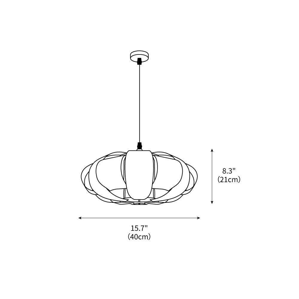 Dar Arkiturbine Pendant Light