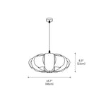 Dar Arkiturbine Pendant Light