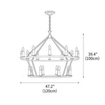 Darlana Chandelier 47.2″