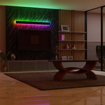 Linear LED Long Outdoor Wall Light Minimalist Exterior Wall Mount Lights Waterproof for Porch