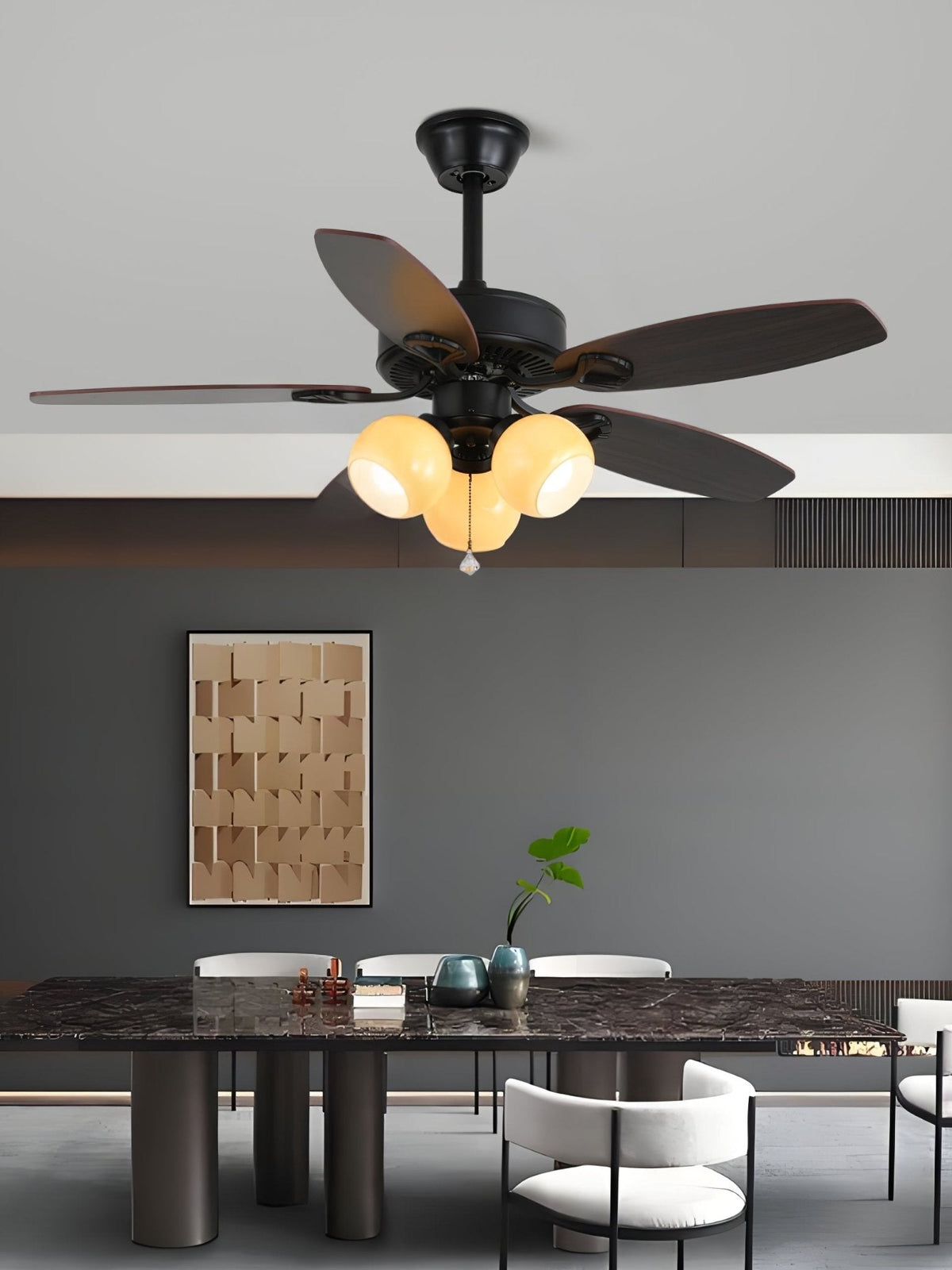 Calantha Bloom Ceiling Fan Light