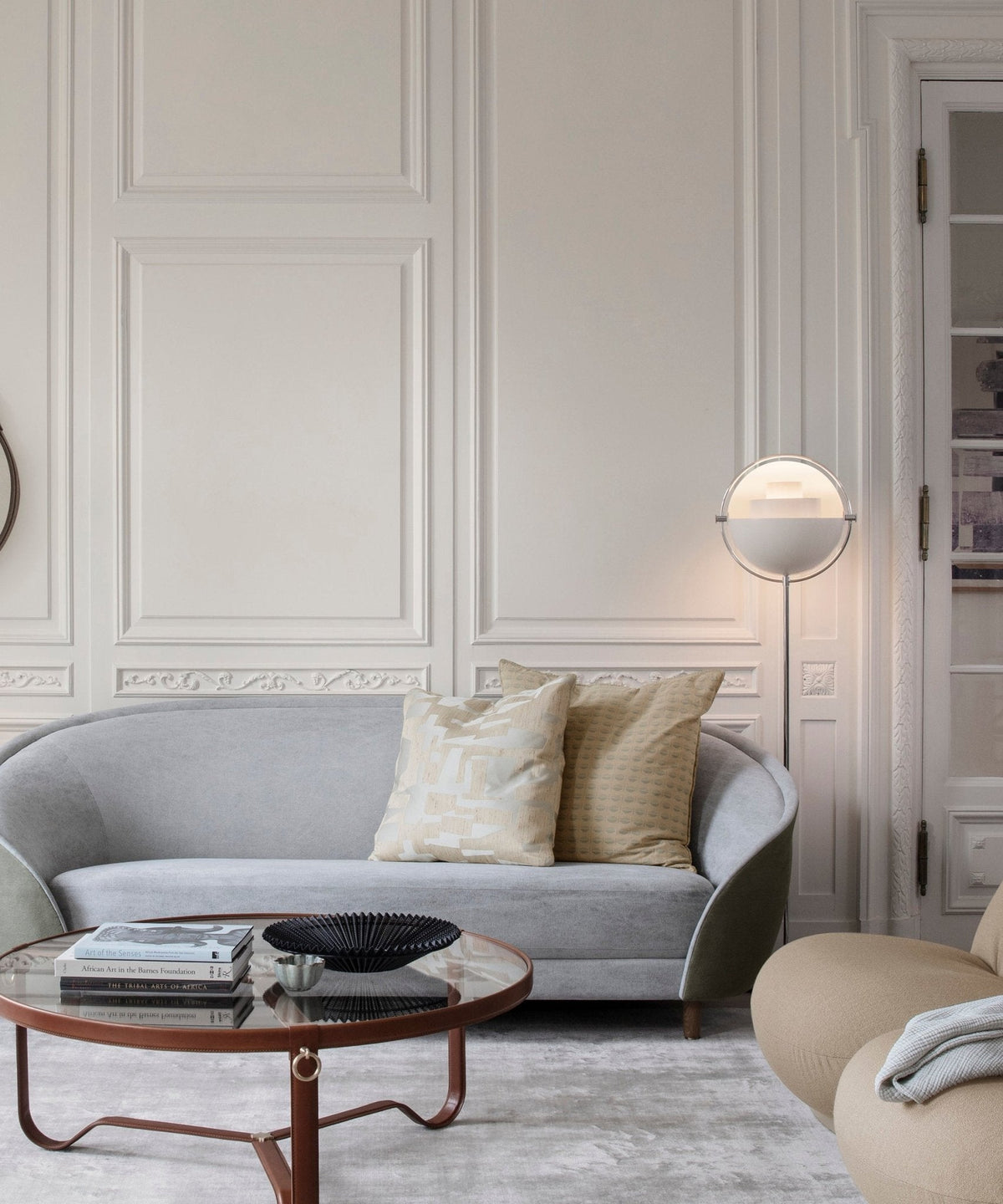 Deformed Ball Floor Lamp