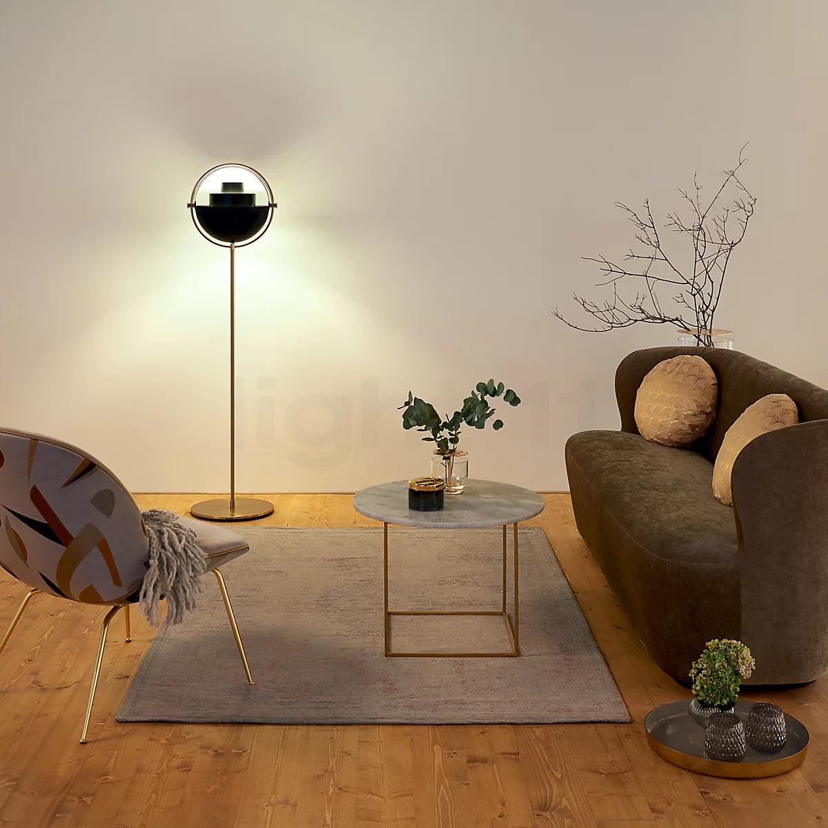 Deformed Ball Floor Lamp