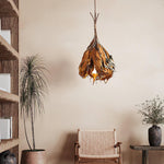 Double Sided Leaf Pendant Lamp 13.8"