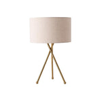 Drum Shaped Table Lamp 13.8"