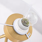 Drum Shaped Table Lamp 13.8"