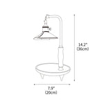 Dutz Retro Table Lamp 7.9"