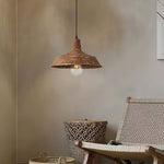Earthen Bell Pendant Light 10.2"