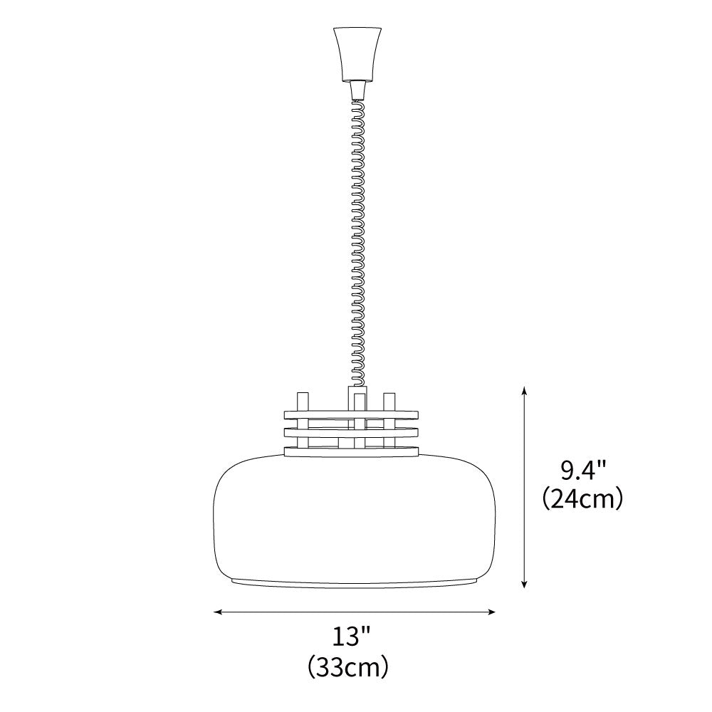 Ebb Pendant Lamp 13"