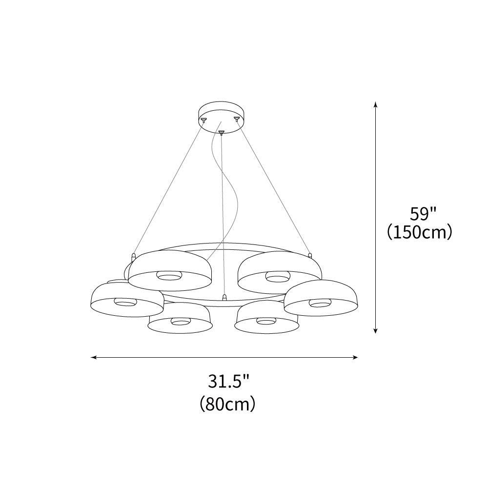 Eclipse Halo Chandelier