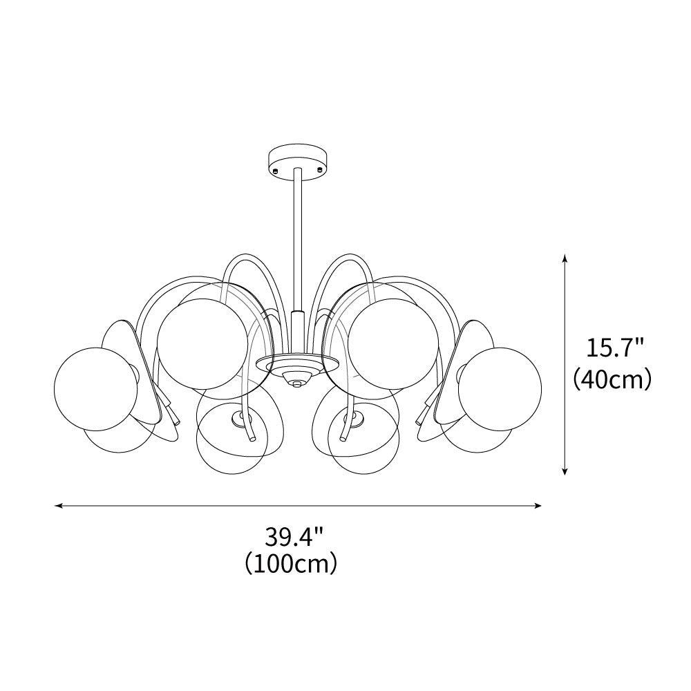 Eclipse Orb Chandelier