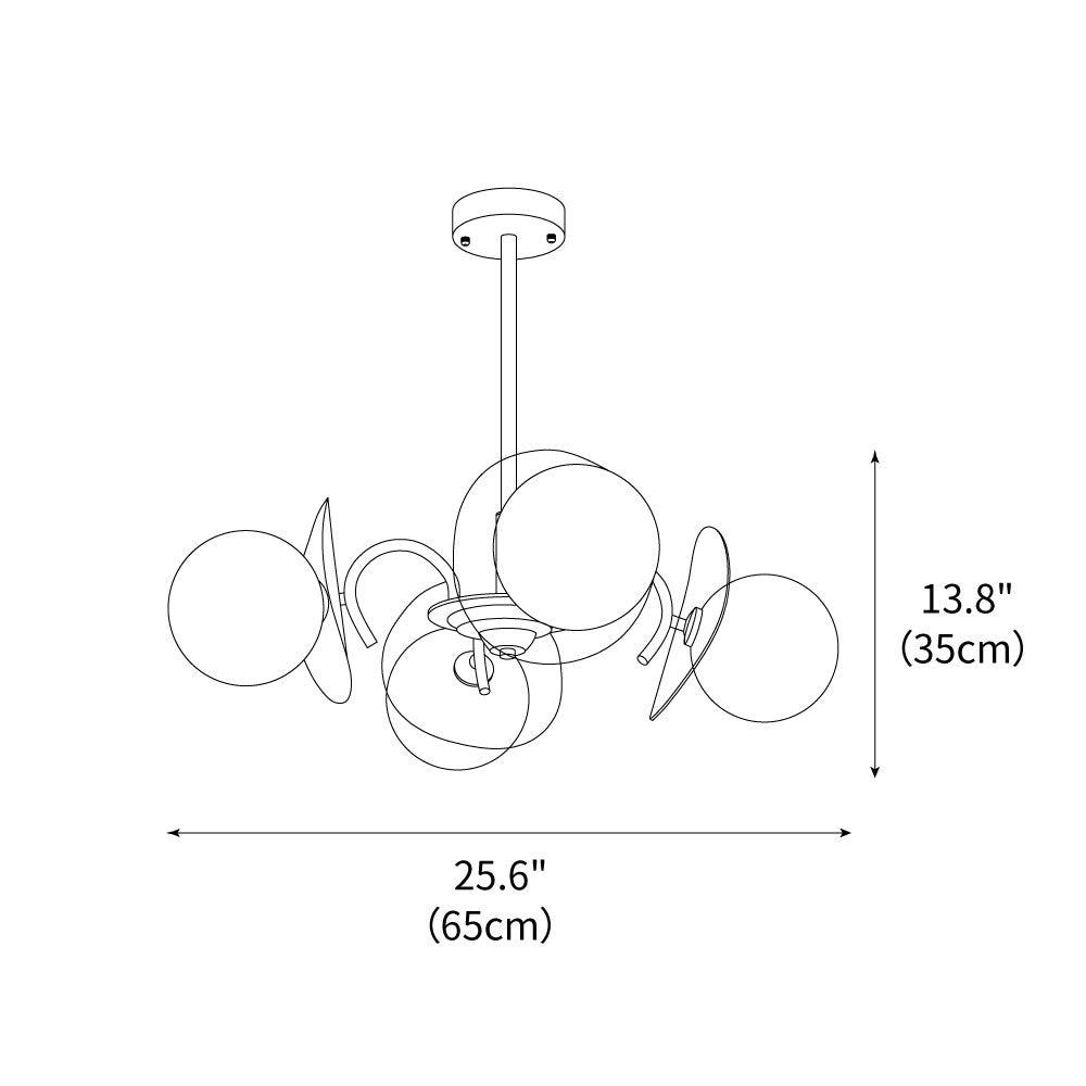 Eclipse Orb Chandelier