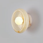 Eclipse Jade Wall Sconce 9.8"