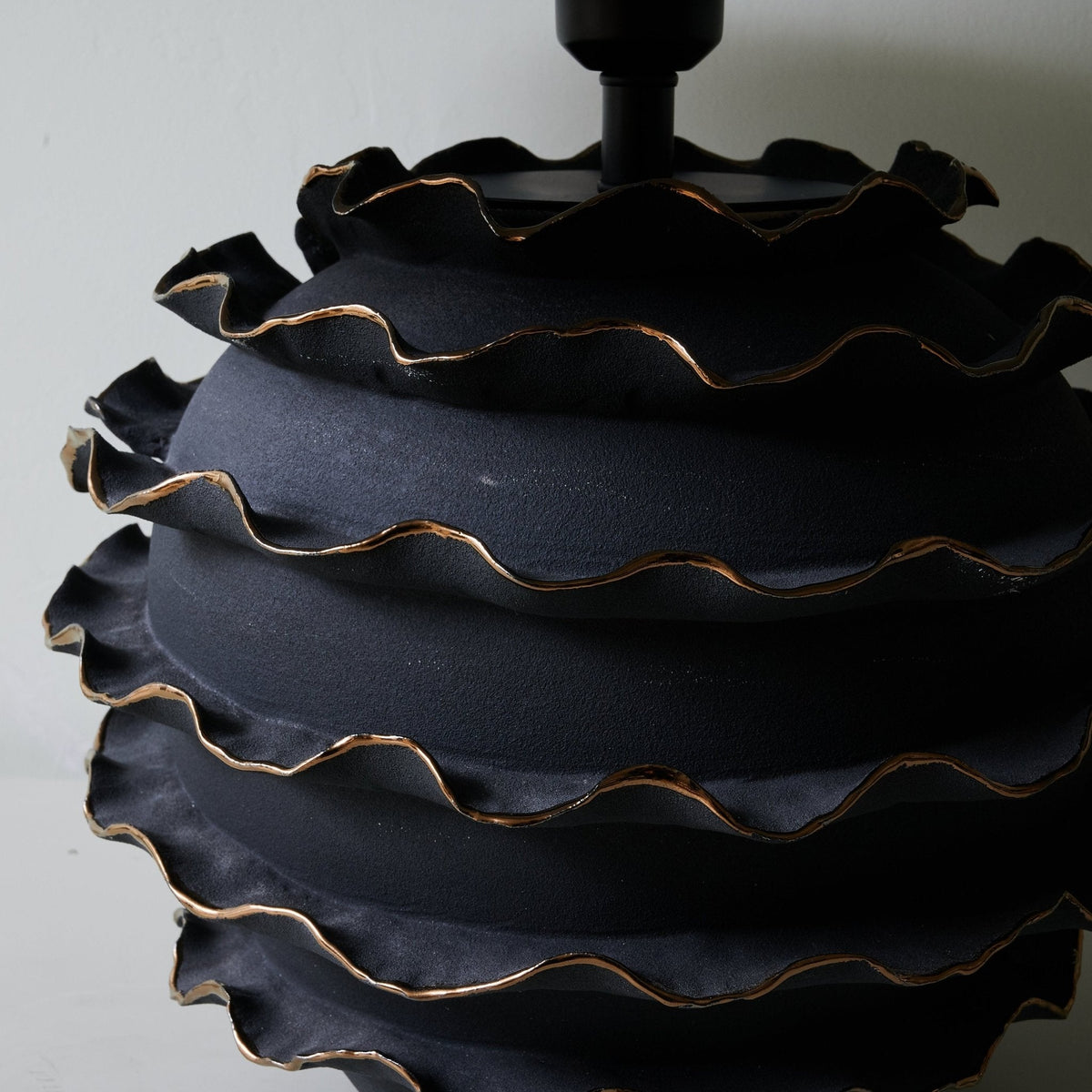 Eclipse Ruffle Table Lamp