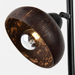 Eclipse Walnut Floor Lamp 11.8"