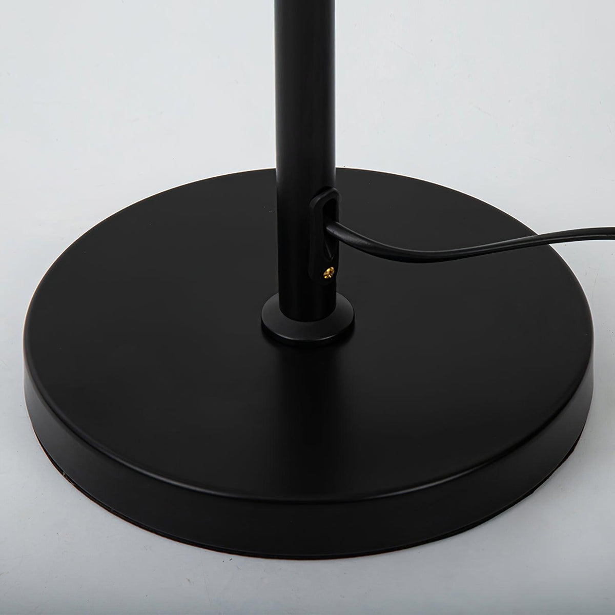 Eclipse Walnut Floor Lamp 11.8"