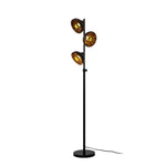 Eclipse Walnut Floor Lamp 11.8"